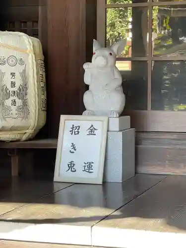 岡崎神社の狛犬