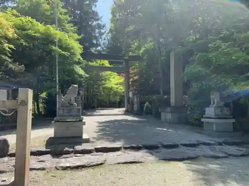  川上山若宮八幡宮の鳥居