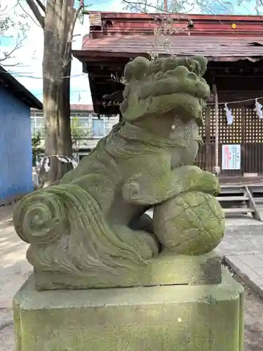 道生神社の狛犬