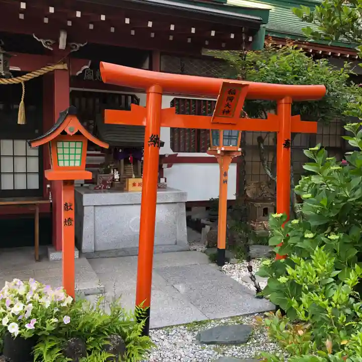 仙台大神宮の鳥居