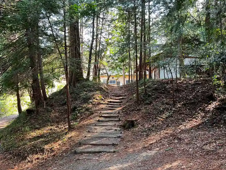 為朝神社の周辺