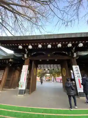 大宮八幡宮の山門・神門