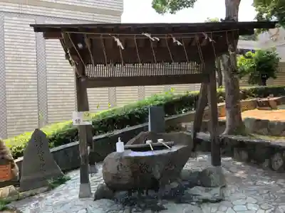 王子神社の手水舎