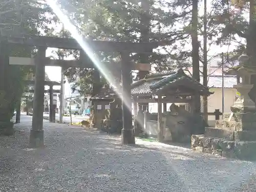 朝倉神社の景色