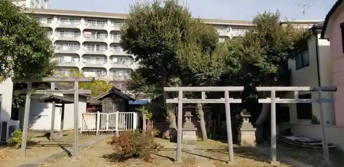 本一色天祖神社の鳥居