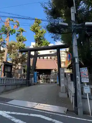 高円寺氷川神社の鳥居