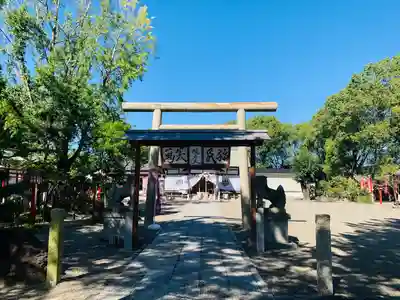 藤田神社[旧児島湾神社]の鳥居