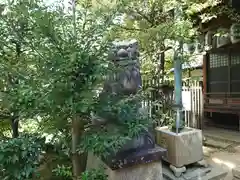 意賀美神社の狛犬