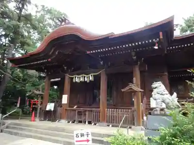 玉川神社の本殿・本堂