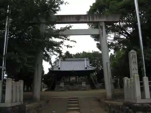 八劔神社の鳥居