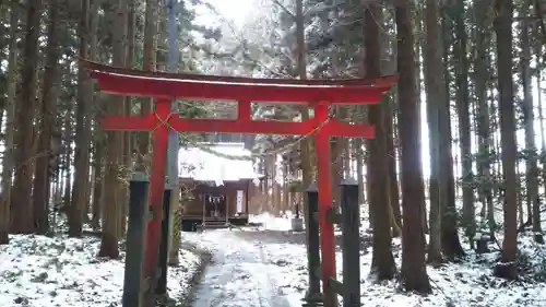 水分神社の鳥居