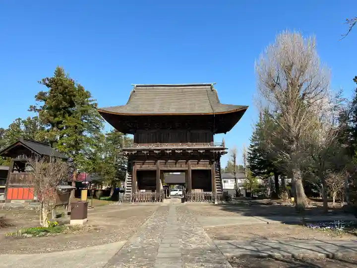 長勝寺の山門・神門