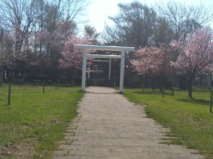 留萌神社の鳥居