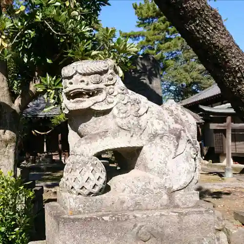 箱田神社の狛犬