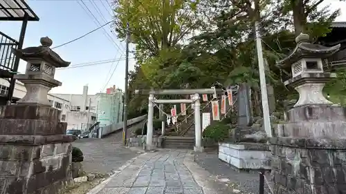 温泉神社〜いわき湯本温泉〜の鳥居