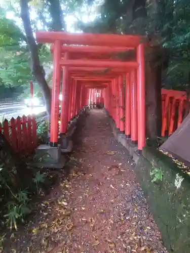 廣坂稲荷神社の鳥居