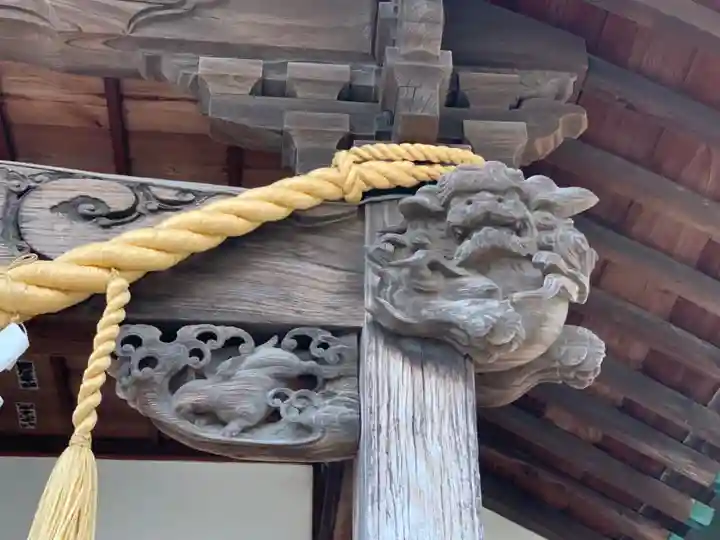 五井若宮八幡神社の芸術