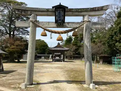 若宮神社　（北船木）の鳥居