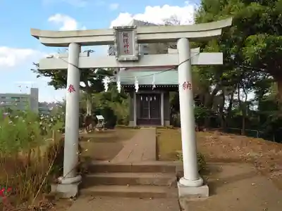 飯縄神社の鳥居