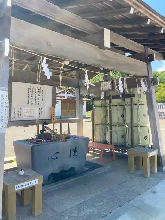 樽前山神社の手水舎