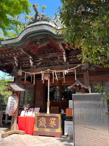 小野照崎神社の本殿・本堂
