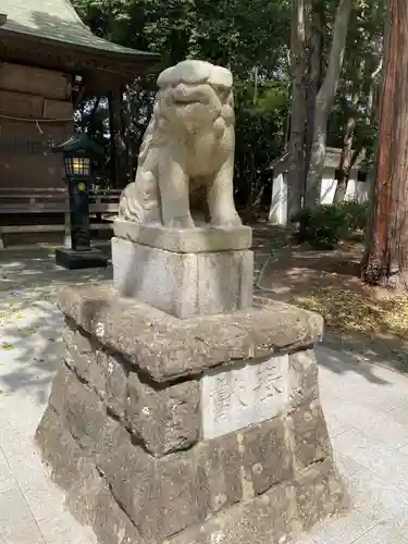 諏訪八幡神社の狛犬