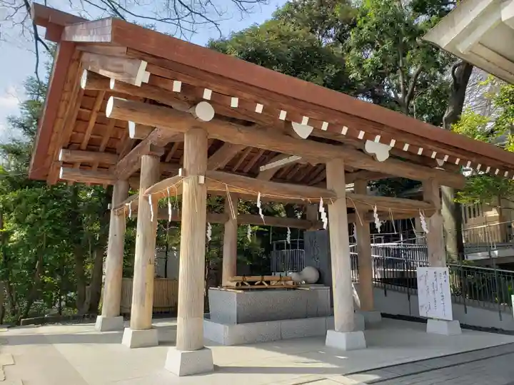 東郷神社の手水舎