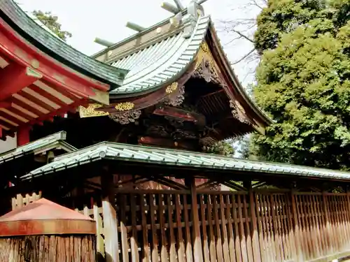 越ヶ谷久伊豆神社の本殿