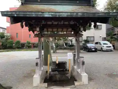 相模原氷川神社の手水舎