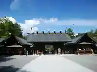 北海道神宮の山門・神門
