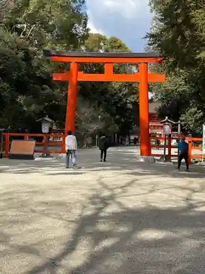 賀茂御祖神社(下鴨神社)の鳥居