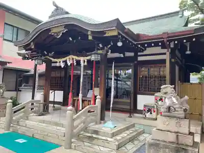 素盞嗚神社の本殿・本堂