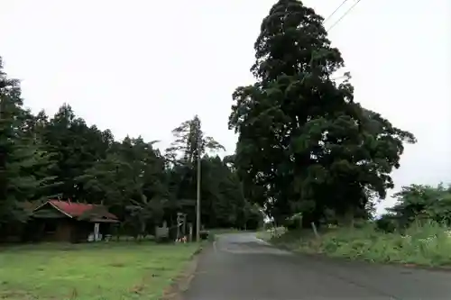 御札神社の景色