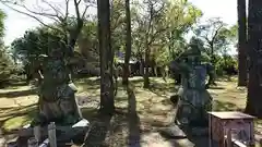 戸馳神社の像