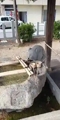 北大路御霊神社の手水舎