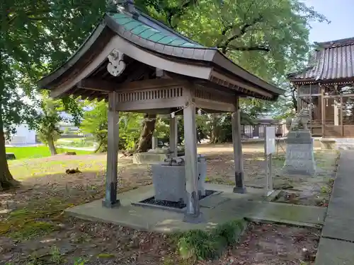 白山比咩神社の手水