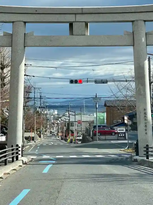 日吉大社の鳥居