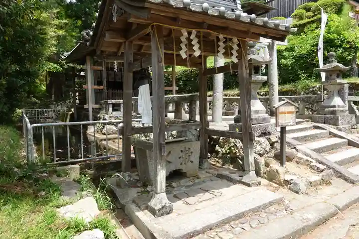 生身天満宮の手水舎