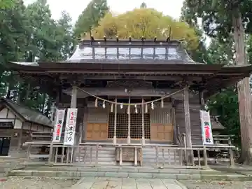 角館総鎮守 神明社の本殿・本堂