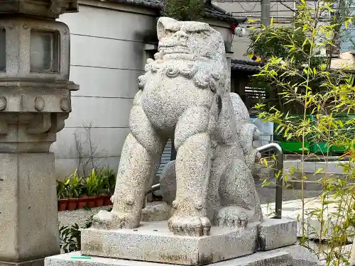 天祖神社の狛犬