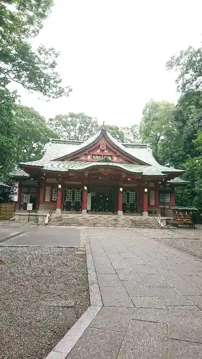 世田谷八幡宮の本殿・本堂