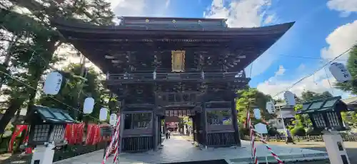 竹駒神社の山門・神門