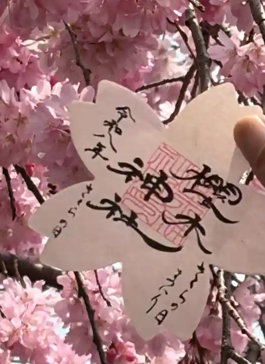 櫻木神社の御朱印