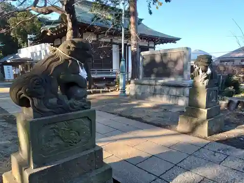 篠原八幡神社の狛犬