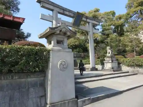 敷地神社（わら天神宮）の鳥居