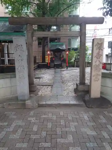 銀杏八幡宮の鳥居