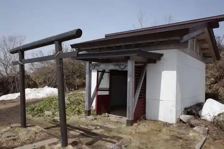 飯縄神社 奥社の鳥居
