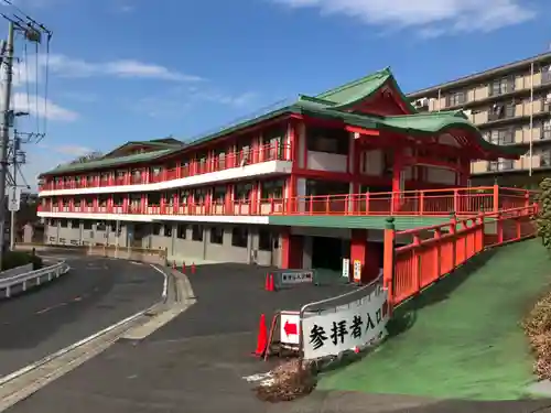 身代り不動尊　大明王院　川崎別格本山の本殿・本堂