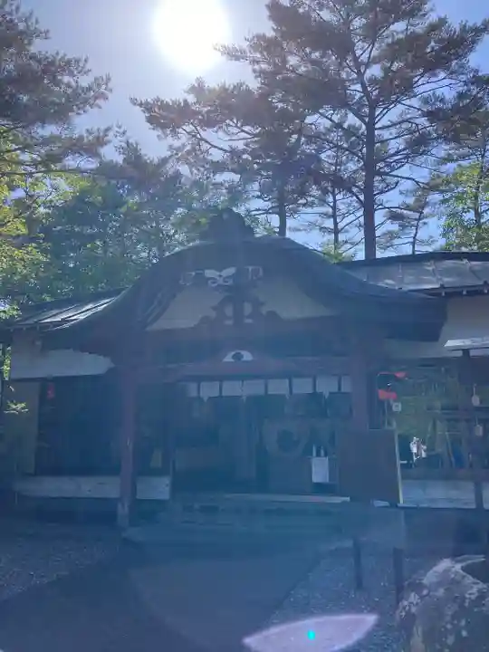 無戸室浅間神社(船津胎内神社)(山梨県)