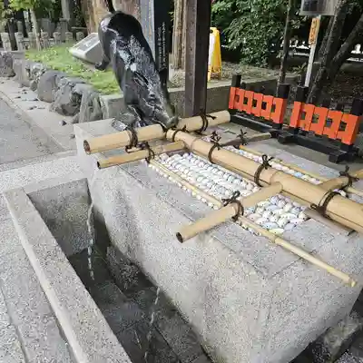 護王神社の手水舎